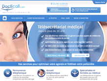 Tablet Screenshot of docticall.com